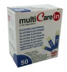 ТЕСТ ЛЕНТИ MULTICARE ЗА ГЛЮКОЗА * 50