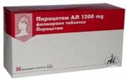 ПИРАЦЕТАМ AL таблетки 1200 мг. * 30