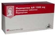 ПИРАЦЕТАМ AL таблетки 1200 мг. * 60