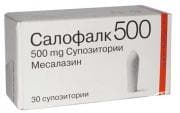 САЛОФАЛК супозитории 500 мг. * 30