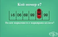 На кое паркомясто е колата?