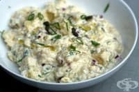 Картофена салата с майонезен дресинг и каперси