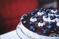 Чийзкейк с боровинки и лайм