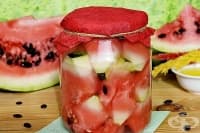 Диня в медена марината
