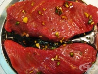 Доматена марината за месо с ананас и чили