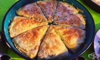 Рецепти за дърпана баница със сирене
