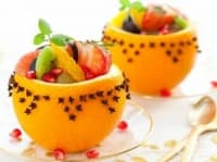 Плодова салата със сладко