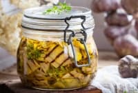 Гриловани мариновани тиквички