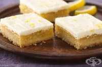 Хрупкави лимонови барчета
