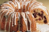 Кекс с боровинки и череши