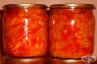 Консервиран ориз с домати и тиквички