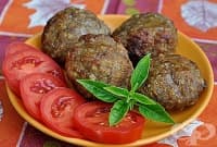 Кюфтета с чесън и прясно мляко на фурна