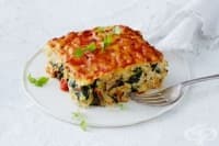 Карфиолена лазаня с пилешко