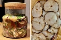 Мариновани гъби Шийтаке с чесън, копър и магданоз