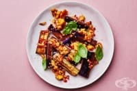 Патладжан с кайма и люти чушки