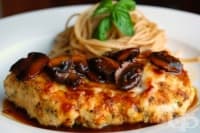 Пържоли от пиле с гъби и марсала