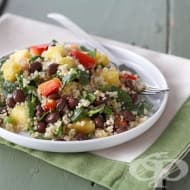 Карибска салата с кус-кус и манго