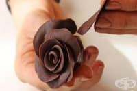 Как да си направим шоколадови розички за украса на торти