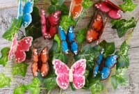 Как да си направим шоколадови пеперуди за украса на десерти