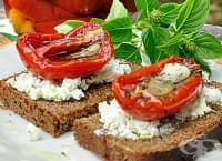 Сушени домати в зехтин и ароматни подправки