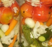 Зеленчуково асорти за зимата