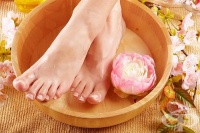 Направете си содена вана на краката