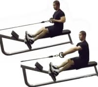 Гребане от седеж на долен скрипец за гръб