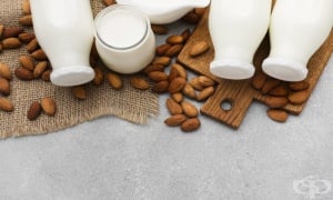 Бадемовото мляко е с по-висока хранителна плътност от животинските кисели млека