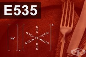 E535 - Натриев фероцианид (Sodium ferrocyanide)