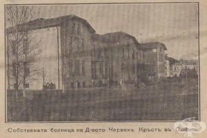 История на Болницата на Червения кръст в София