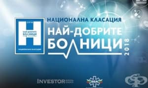 Класация отличи най-добрите болници за 2018-а