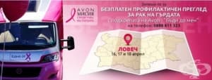 На 9 и 10 април 2019 г. в Ловеч записват за прегледи за рак на гърдата