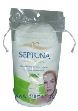 КОЗМЕТИЧНИ ТАМПОНИ СЕПТОНА ОВАЛНИ * 40