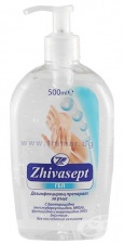 ЖИВАСЕПТ ДЕЗИНФЕКЦИРАЩ ГЕЛ ЗА РЪЦЕ 500 мл БЯЛ