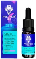   20% CBD + 20% CBN  10  WEEDNESS CBD