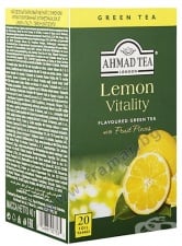 ЧАЙ ФИЛТЪР ЗЕЛЕН ЧАЙ С ЛИМОН * 20 AHMAD TEA