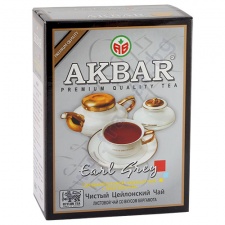 ЧАЙ АКБАР ЦЕЙЛОНСКИ ЧЕРЕН ЪРЛ ГРЕЙ листа 100 г