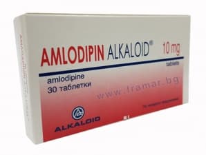 АМЛОДИПИН АЛКАЛОИД таблетки  10 мг * 30  АЛКАЛОИД