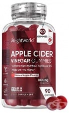 УЕЙТ УЪРЛД ЯБЪЛКОВ ОЦЕТ ГЪМИ желирани таблетки * 90