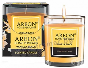 АРЕОН АРОМАТНА СВЕЩ VANILLA BLACK 120 г