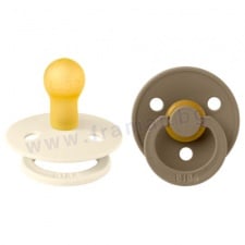 БИБС КОЛОР БИБЕРОНИ IVORY / DARK OAK 6-18 м * 2