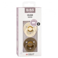 БИБС КОЛОР БИБЕРОНИ IVORY / DARK OAK 0-6 м * 2