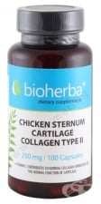 БИОХЕРБА ПИЛЕШКИ КОЛАГЕН ТИП II + ВИТАМИН C капсули * 100