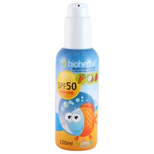 БИОХЕРБА СЛЪНЦЕЗАЩИТЕН КРЕМ С ПОМПА SPF 50 150 мл