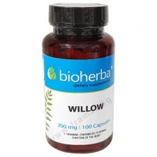 БИОХЕРБА БЯЛА ВЪРБА + ТИАМИН капсули * 100