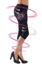 ЛАНАФОРМ ОТСЛАБВАЩ 3/4 КЛИН С БИОКЕРАМИЧНИ КРИСТАЛИ COSMETEX LEGGING