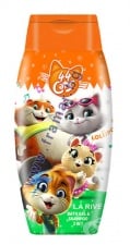 ЛА РИВ ДЕТСКИ ДУШ ГЕЛ И ШАМПОАН 44 CATS 250 мл