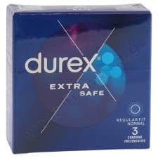 ПРЕЗЕРВАТИВИ ДУРЕКС ЕКСТРА СЕЙФ * 3