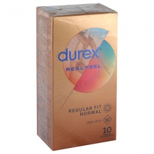 ПРЕЗЕРВАТИВИ ДУРЕКС REAL FEEL * 10