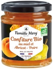 КОНФИТЮР ОТ БИО КРУШИ, КАЙСИИ И МЕД 220 г FAMILLE MARY